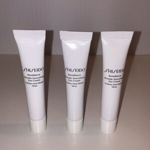 Shiseido Benefiance Wrinkle Smoothing Eye Cream Trio .17oz each NEW